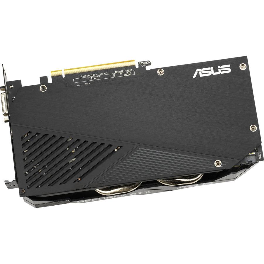 Asus Geforce Rtx 2060 Overclocked 6G Gddr6 Dual-Fan Evo Edition Vr Ready Hdmi Displayport Dvi Graphics Card (Dual-Rtx2060-O6G-Evo)