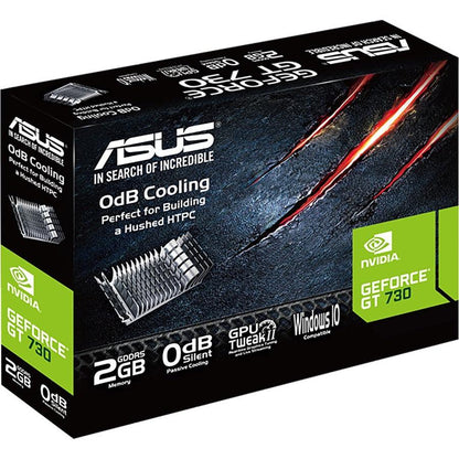 Asus Nvidia Geforce Gt 730 2Gb Gddr5 D-Sub/Hdmi/Dvi-D Pci-Express 2.0 Gaming Video Card