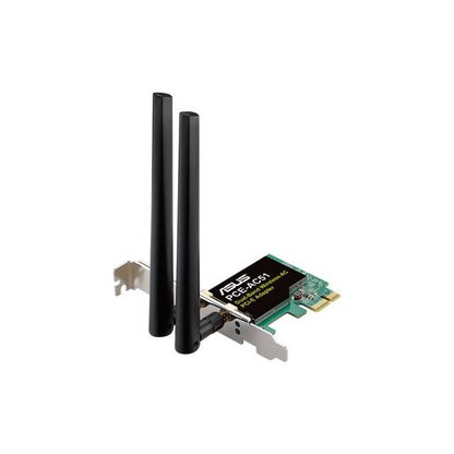 Asus Pce-Ac51 Wireless Ac750 Pcie Adapter Card For Dual-Band 2X2 802.11Ac Wifi