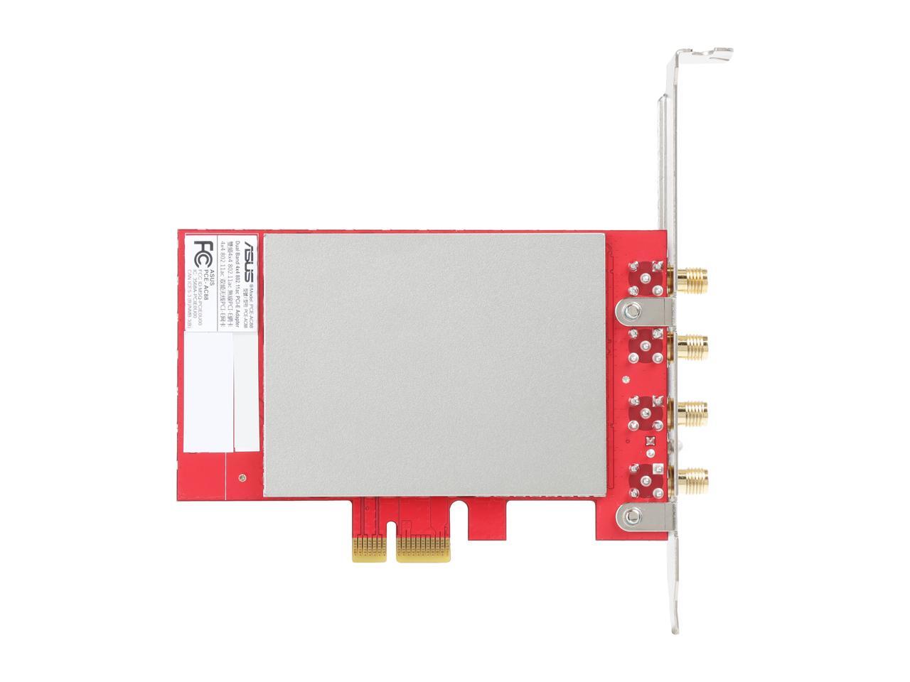 Asus Pce-Ac88 Dual-Band Ac3100 Wireless Pci-Express Adapter