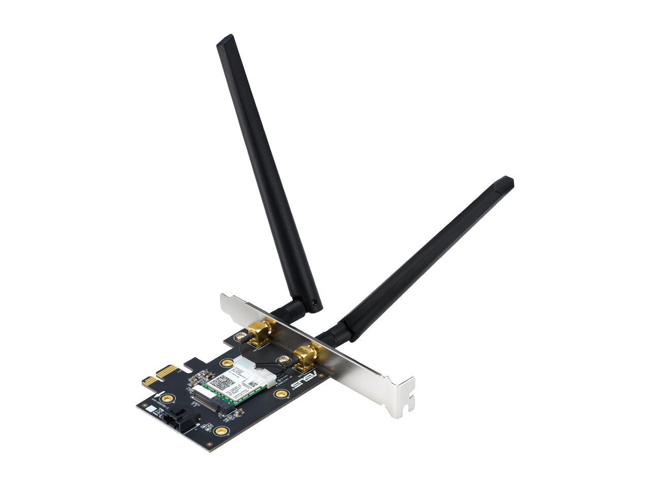 Asus Pce-Ax3000 Wifi 6 (802.11Ax) Adapter With 2 External Antennas