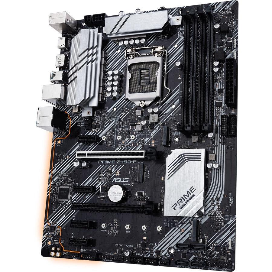 Asus Prime Z490-P Lga 1200 (Intel 10Th Gen) Intel Z490 Sata 6Gb/S Atx Intel Motherboard (Dual M.2,