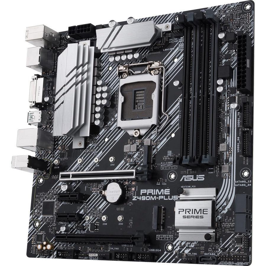 Asus Prime Z490M-Plus Lga 1200 (Intel 10Th Gen) Intel Z490 Sata 6Gb/S Micro Atx Intel Motherboard