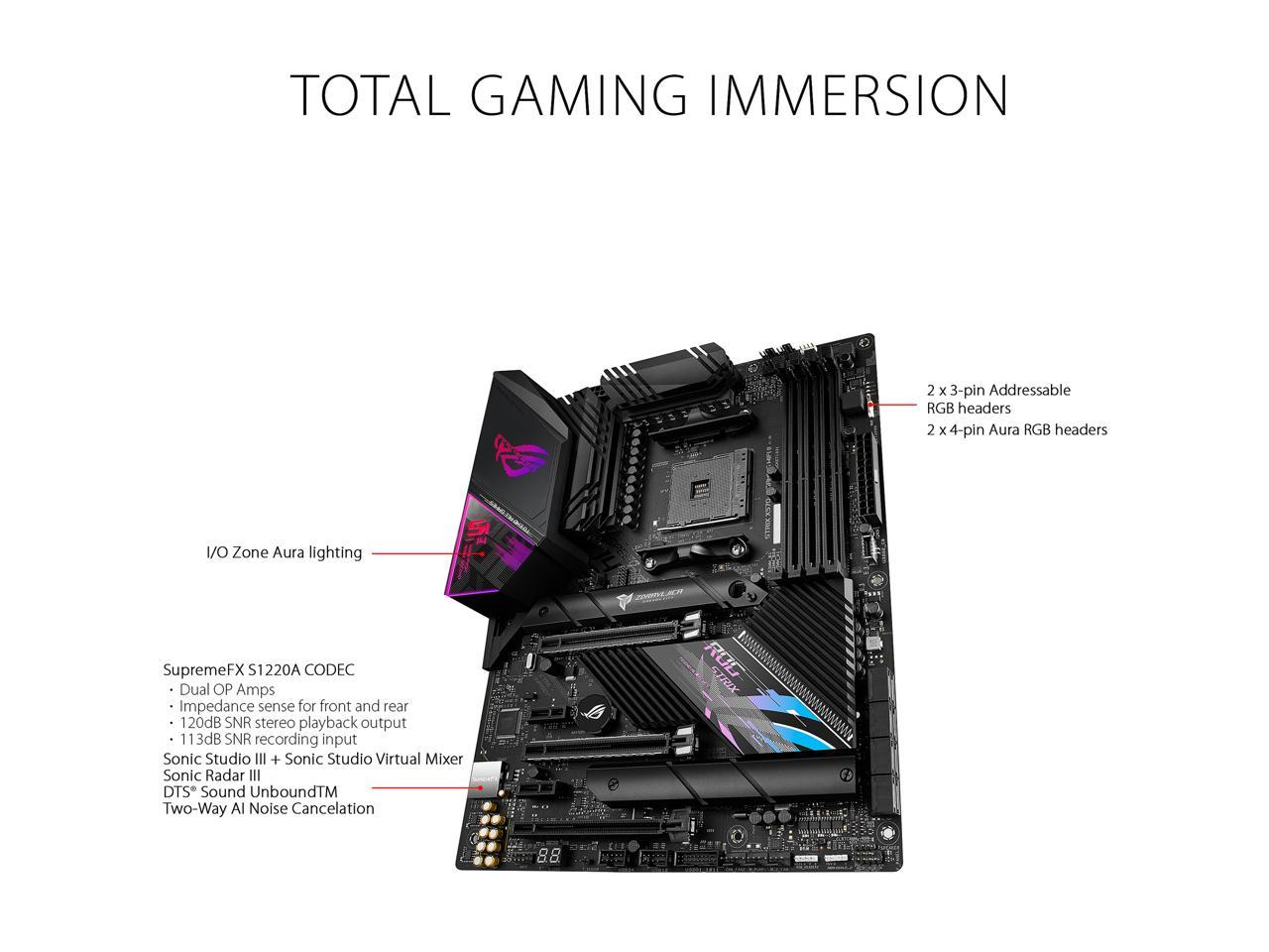 Asus Rog Strix X570 E Gaming Wifi Ii Socket Am4 Amd X570 TeciSoft