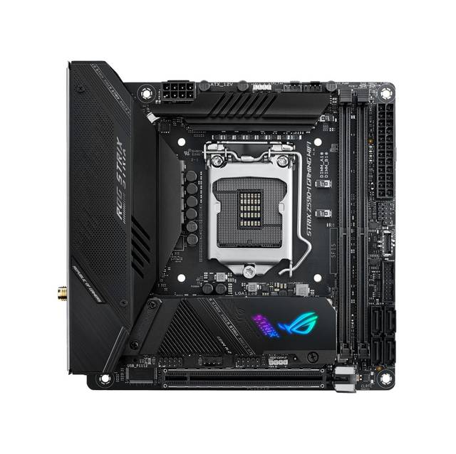 Asus Rog Strix Z590-I Gaming Wifi Lga1200/ Intel Z590/ Ddr4/ Sata3&Usb3.2/ M.2/ Mini Itx Motherboard