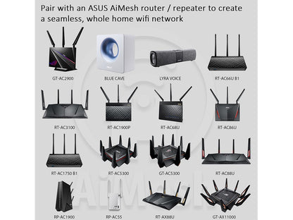 Asus Rt-Ac66U B1 Dual-Band 3X3 Ac1750 Wifi 4-Port Gigabit Router