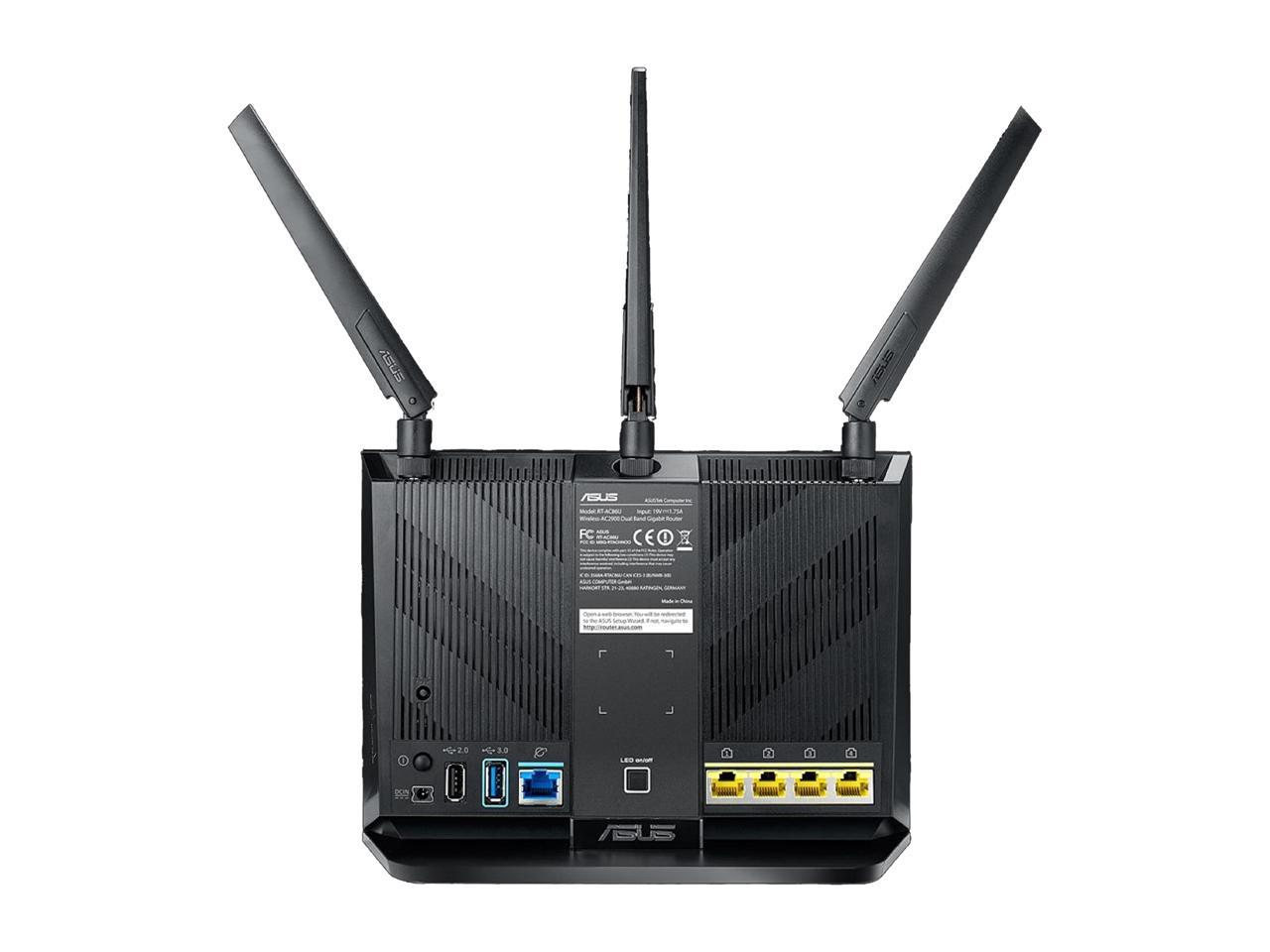 Asus Rt-Ac86U Dual-Band Wireless-Ac2900 Gigabit Router