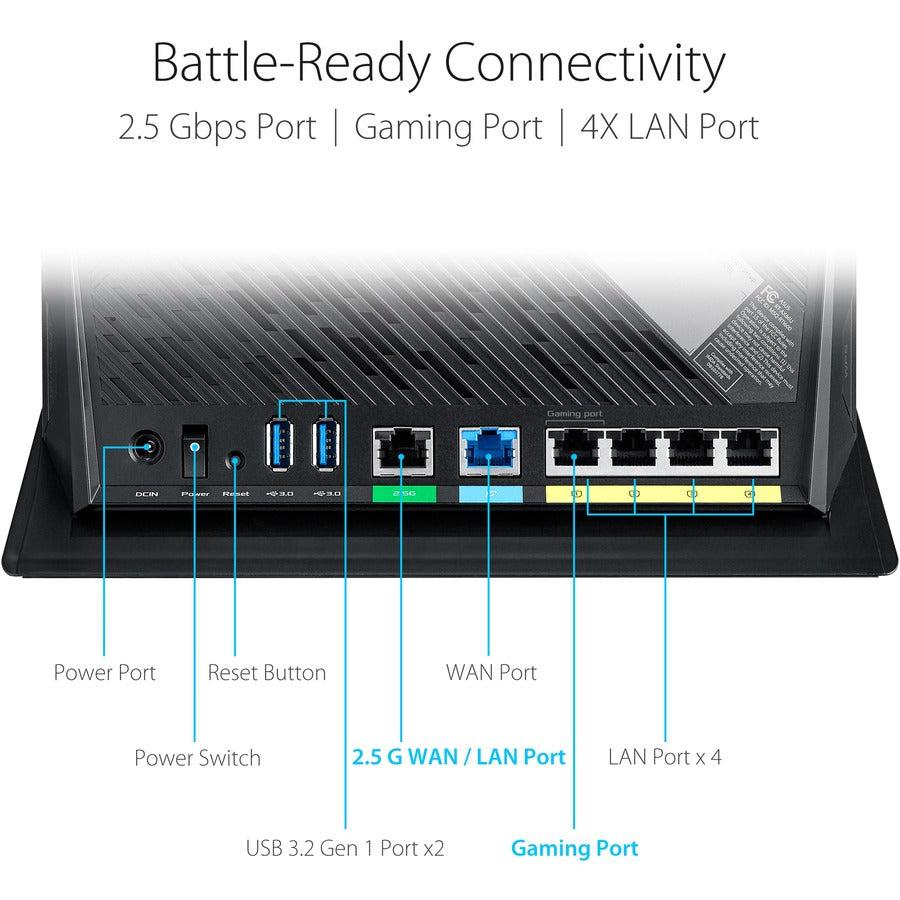 Asus Rt-Ax86U Ax5700 Dual Band,Wifi 6 Gaming Router 802.11Ax