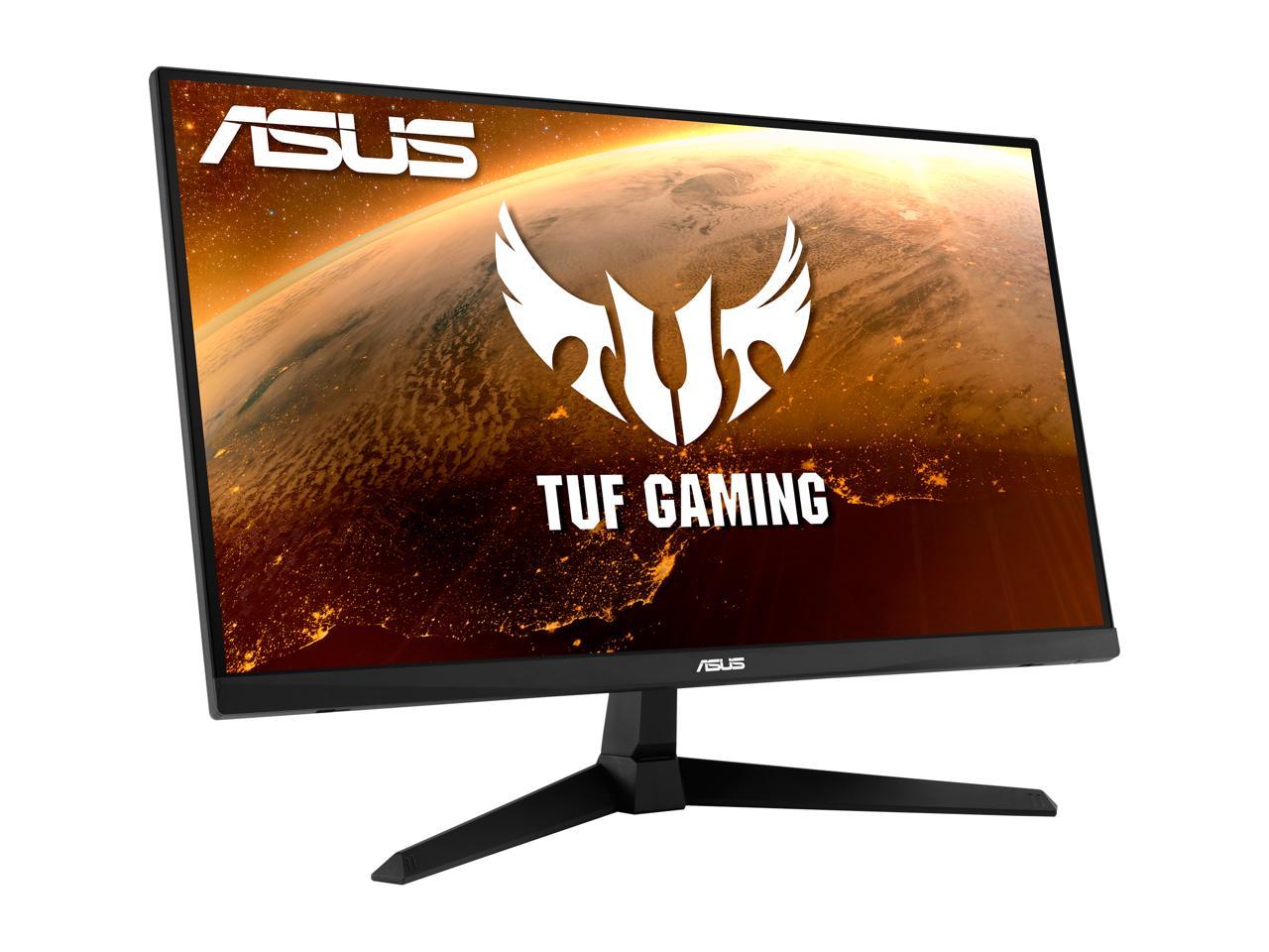 Asus Tuf Gaming Vg277Q1A 27 Inch Full Hd 1Ms Mprt 3000:1 2Hdmi/Displayport/Earphone Jack Non-Glare Led Monitor W/ Speakers