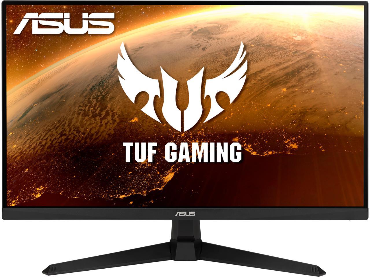 Asus Tuf Gaming Vg277Q1A 27 Inch Full Hd 1Ms Mprt 3000:1 2Hdmi/Displayport/Earphone Jack Non-Glare Led Monitor W/ Speakers