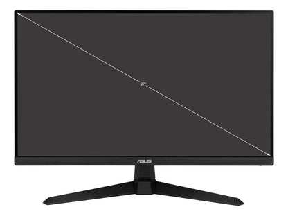 Asus Tuf Gaming Vg277Q1A 27 Inch Full Hd 1Ms Mprt 3000:1 2Hdmi/Displayport/Earphone Jack Non-Glare Led Monitor W/ Speakers