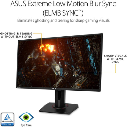 Asus Tuf Gaming Vg27Aq 27” Monitor, 1440P Wqhd (2560 X 1440), Ips, G-Sync Compatible