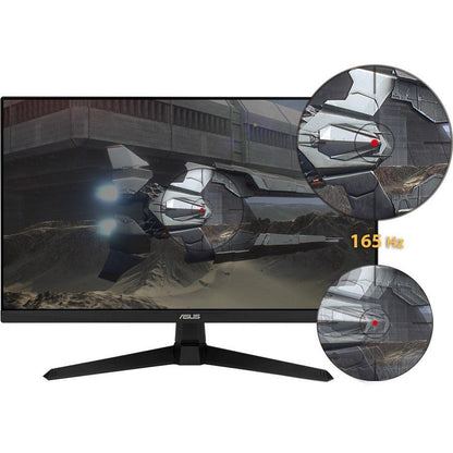 Asus Tuf Gaming Vg277Q1A 27 Inch Full Hd 1Ms Mprt 3000:1 2Hdmi/Displayport/Earphone Jack Non-Glare Led Monitor W/ Speakers