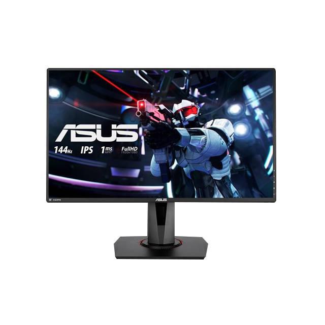 Asus Vg279Q 27 Inch Widescreen 100,000,000:1 3Ms Dvi/Hdmi/Displayport Led Lcd Monitor, W/ Speakers (Black)