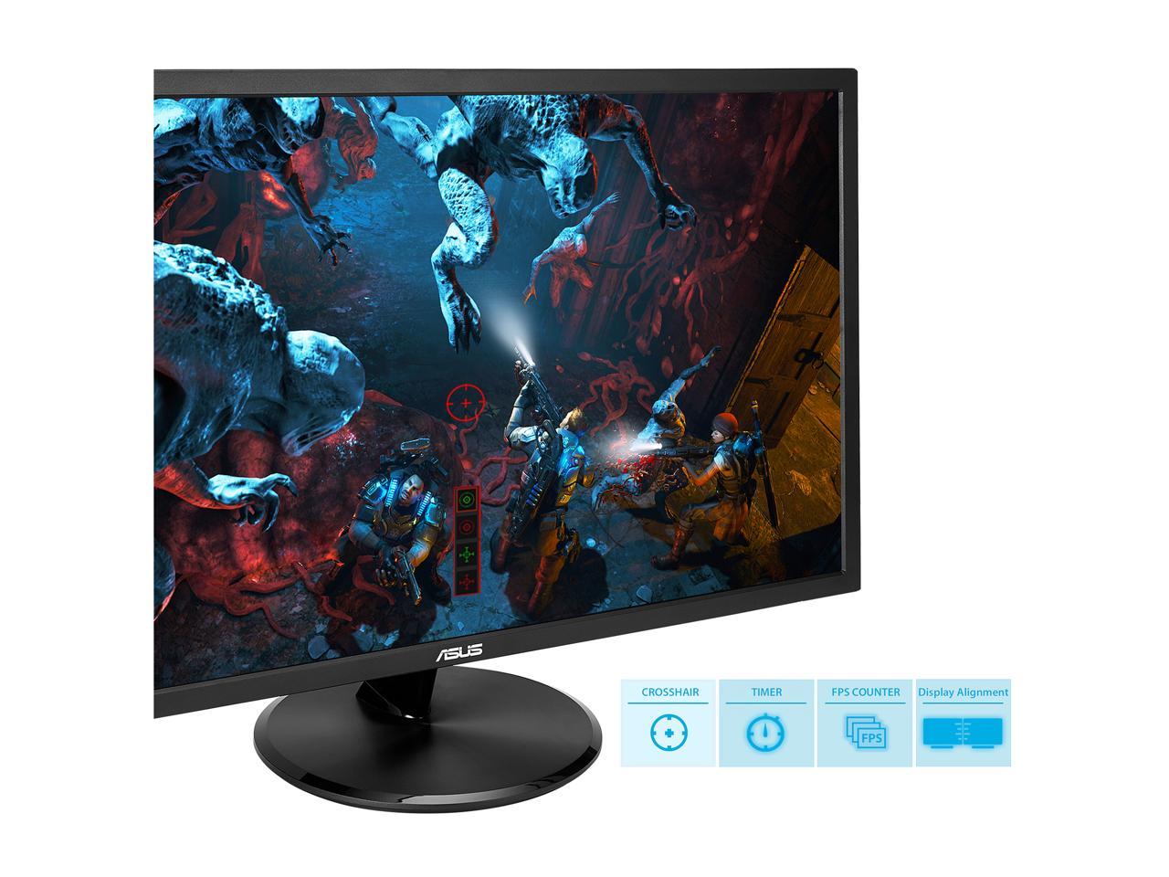 Asus Vp28Uqg 28 Inch Widescreen 100,000,000:1 1Ms Hdmi/Displayport Lcd Monitor (Black)