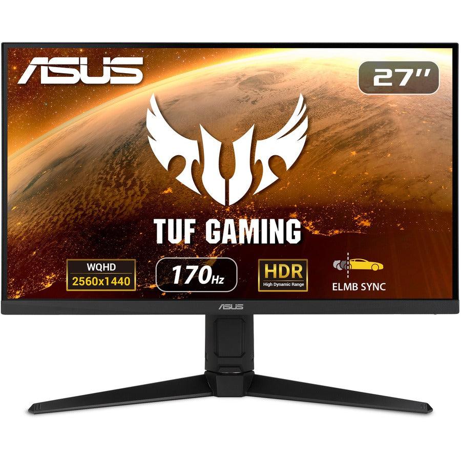 Asus Vg27Aql1A 27 Inch Widescreen 1Ms 1,000:1 Hdmi/Displayport Hdr Monitor, W/ Speakers (Black)