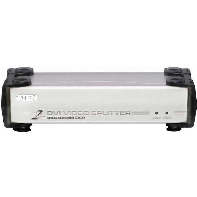 Aten Vs162 2-Port Dvi Vga Splitter-Taa Compliant