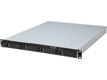 Athena Power Rm-1U1043Ha Black 1.0Mm Sgcc 1U Rackmount Server Case, Single Flex Atx