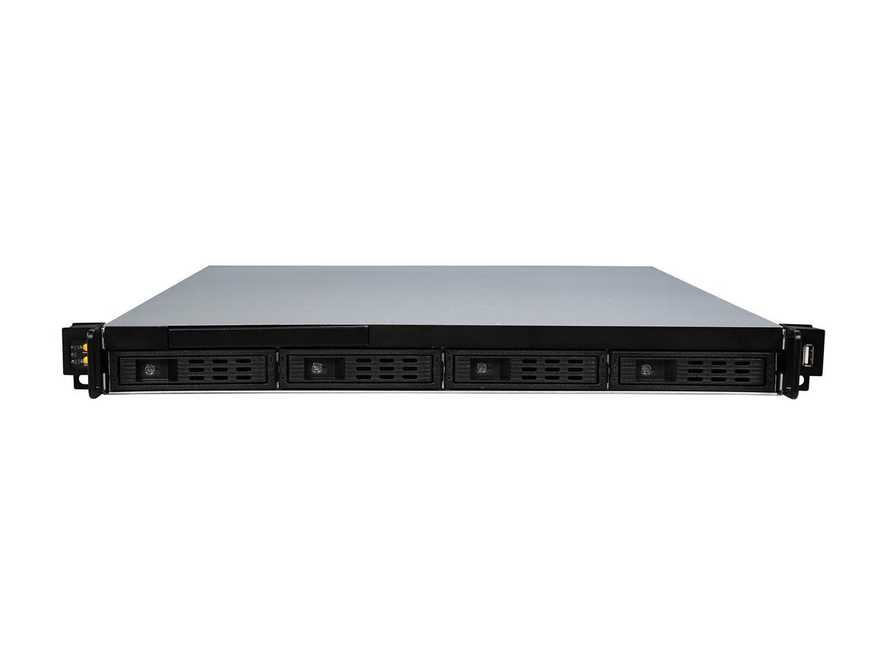 Athena Power Rm-1U1043He12 12Gb/S 1U Hot-Swap 4-Bay E-Atx Rackmount Server Chassis - Oem