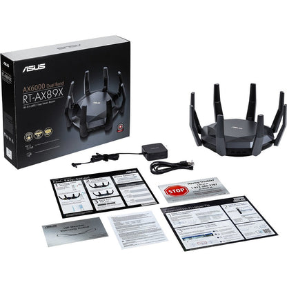 Ax6000 Dual Band Wifi 6 Router,802.11Ax 12 Streams 6000Mbps Aimesh