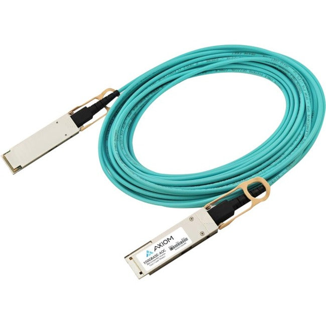 Axiom 100Gbase-Aoc Qsfp28 Active Optical Cable Aruba Compatible 15M