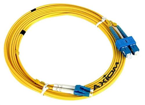 Axiom 12M Lc-St Fibre Optic Cable Ofnr Yellow