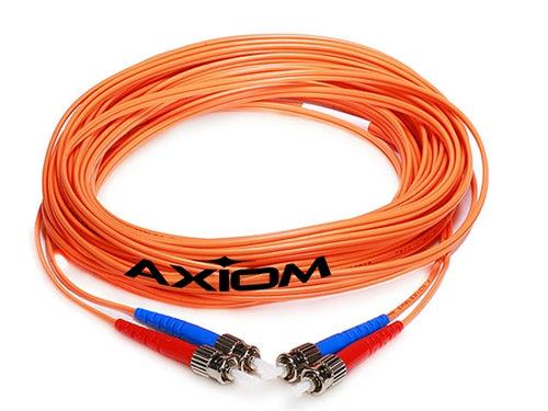 Axiom 12M Lc/St Multimode Duplex Fibre Optic Cable Om2 Orange