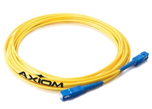 Axiom 12M Sc-St Fibre Optic Cable Yellow