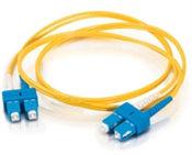 Axiom 1M Sc/St 9/125 Fibre Optic Cable Yellow