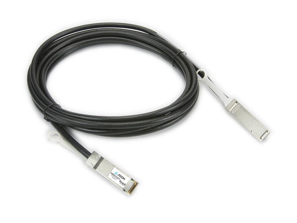Axiom 332-1365-Ax Fibre Optic Cable 0.5 M Qsfp+ 4X Sfp+ Black