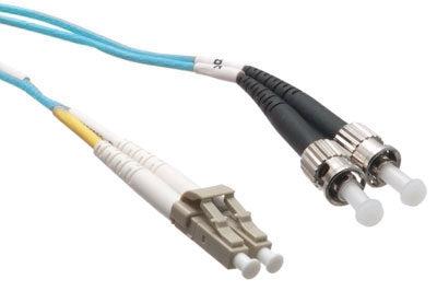 Axiom 3M, Lc/St Fibre Optic Cable Ofnr Om3 Turquoise