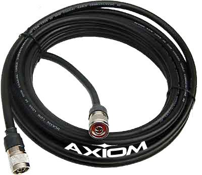 Axiom Air-Cab020Ll-R-Ax Coaxial Cable 6.1 M Rp-Tnc Black