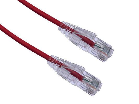 Axiom C6Bfsb-R1-Ax Networking Cable Red 0.3 M Cat6 U/Utp (Utp)