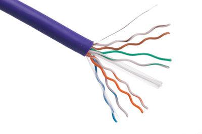 Axiom Cat6, 1000Ft Networking Cable Purple 304.8 M U/Utp (Utp)