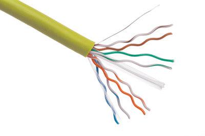 Axiom Cat6, 1000Ft Networking Cable Yellow 304.8 M U/Utp (Utp)