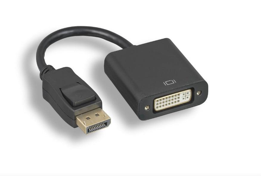 Axiom Dpmdvifk-Ax Video Cable Adapter Displayport Dvi-I Black