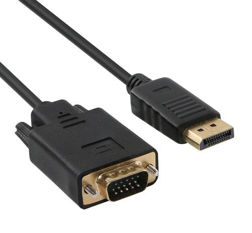 Axiom Dpmvgam03-Ax Video Cable Adapter 0.91 M Displayport Vga (D-Sub) Black