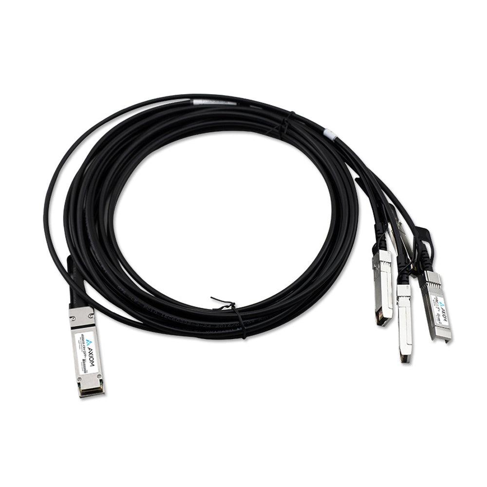 Axiom E100G-Qsfp-4Sfp-P-0501-Ax Infiniband Cable 5 M Qsfp28 4X Sfp28 Black