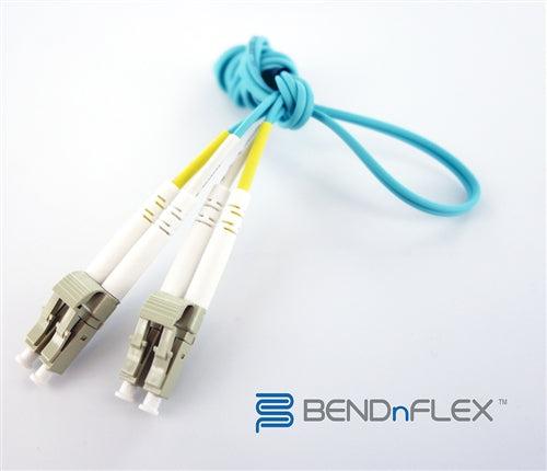 Axiom Lc - Lc, 50M Fibre Optic Cable Om4 Blue