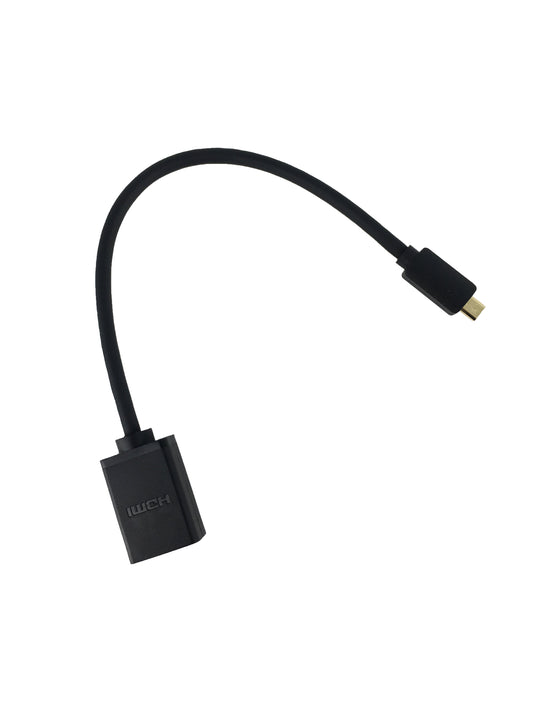 Axiom Mhdmimhdmif-Ax Hdmi Cable Hdmi Type D (Micro) Hdmi Type A (Standard) Black