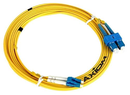 Axiom Scscsd9Y-5M-Ax Fibre Optic Cable 2X Sc Ofnr Os2 Yellow