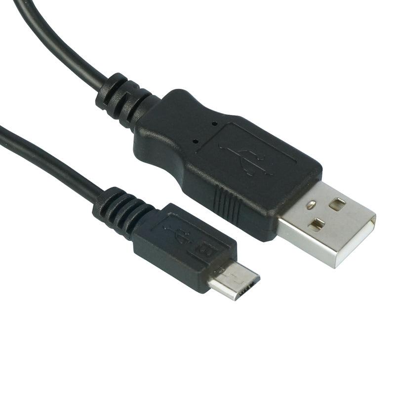 Axiom Usb2Ambmm06-Ax Usb Cable 1.8 M Usb 2.0 Usb A Micro-Usb B Black