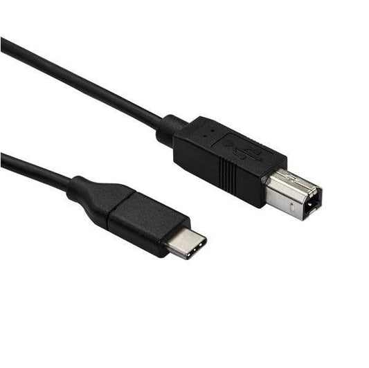 Axiom Usb2Cbmm10-Ax Usb Cable 3 M Usb 2.0 Usb C Usb B Black