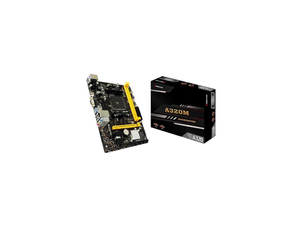 Biostar Biostar A320Mh A320Mh Am4 Amd A320 Sata 6Gb S Micro TeciSoft