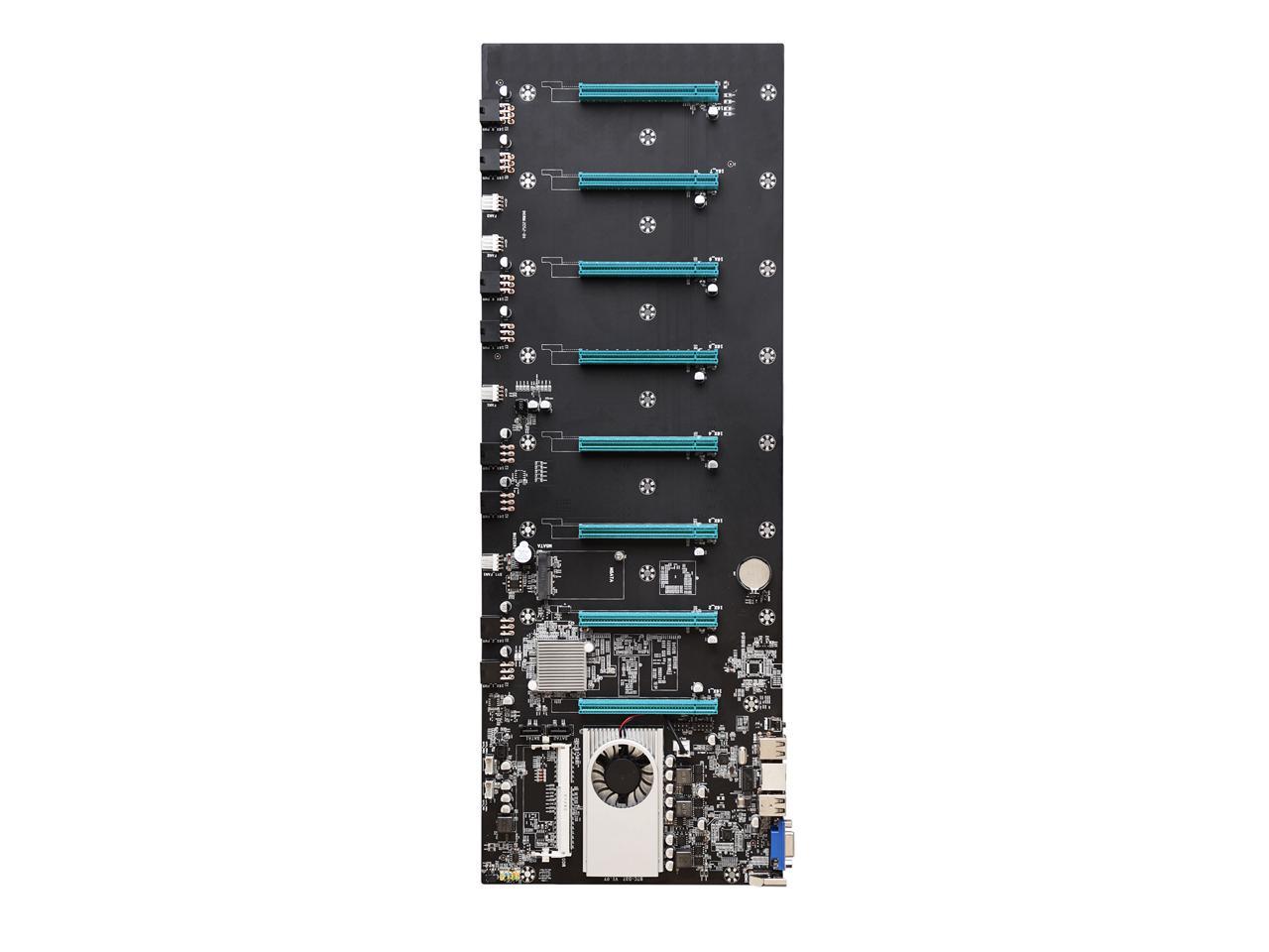 Btc-S37 Miner Motherboard Cpu Set 8 Video Card Slot Ddr3 Memory Integrated Vga Low Power Consumption Exquisite Better Than X99