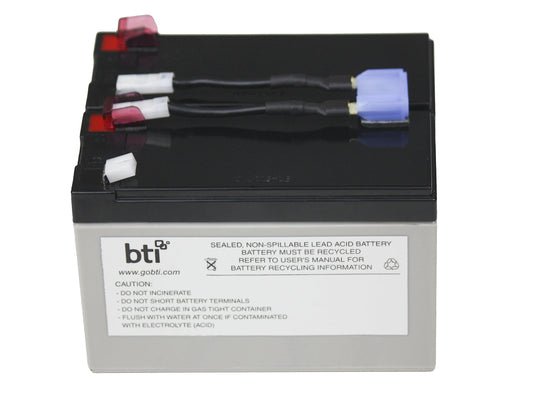 Bti Apcrbc142-Sla142 Ups Battery Sealed Lead Acid (Vrla) 12 V 9 Ah