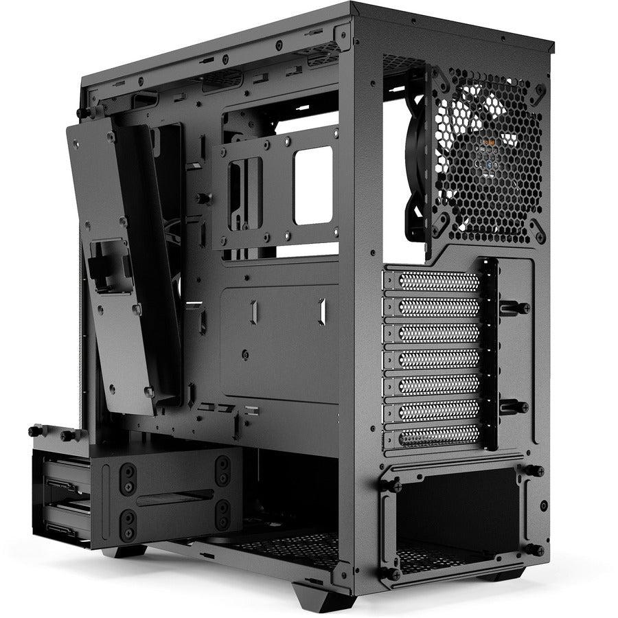 Be Quiet! Bgw34 Pure Base 500 Window Black, Atx, Midi Tower Computer Case, Tempered Glass Window, Two Preinstalled Fans