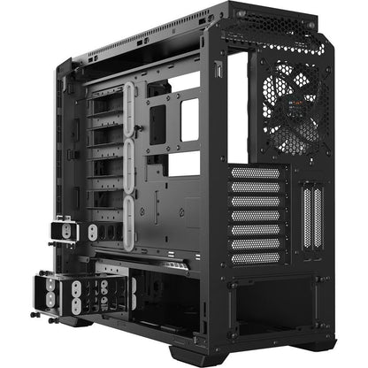 Be Quiet! Silent Base 601 Silver Mid-Tower Atx Computer Case W/ Window, Two 140Mm Fans, 10Mm Extra Thick Insulation Mats (Bgw27)