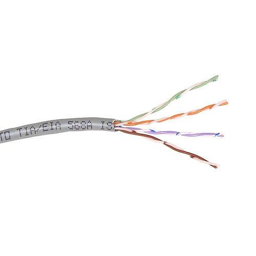 Belkin 1000' Cat 5E Networking Cable Grey 304.8 M