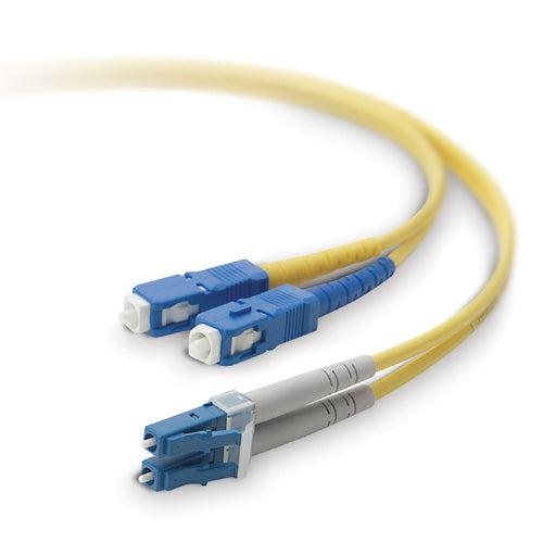 Belkin 10M Lc / Sc Fibre Optic Cable Ofc Yellow